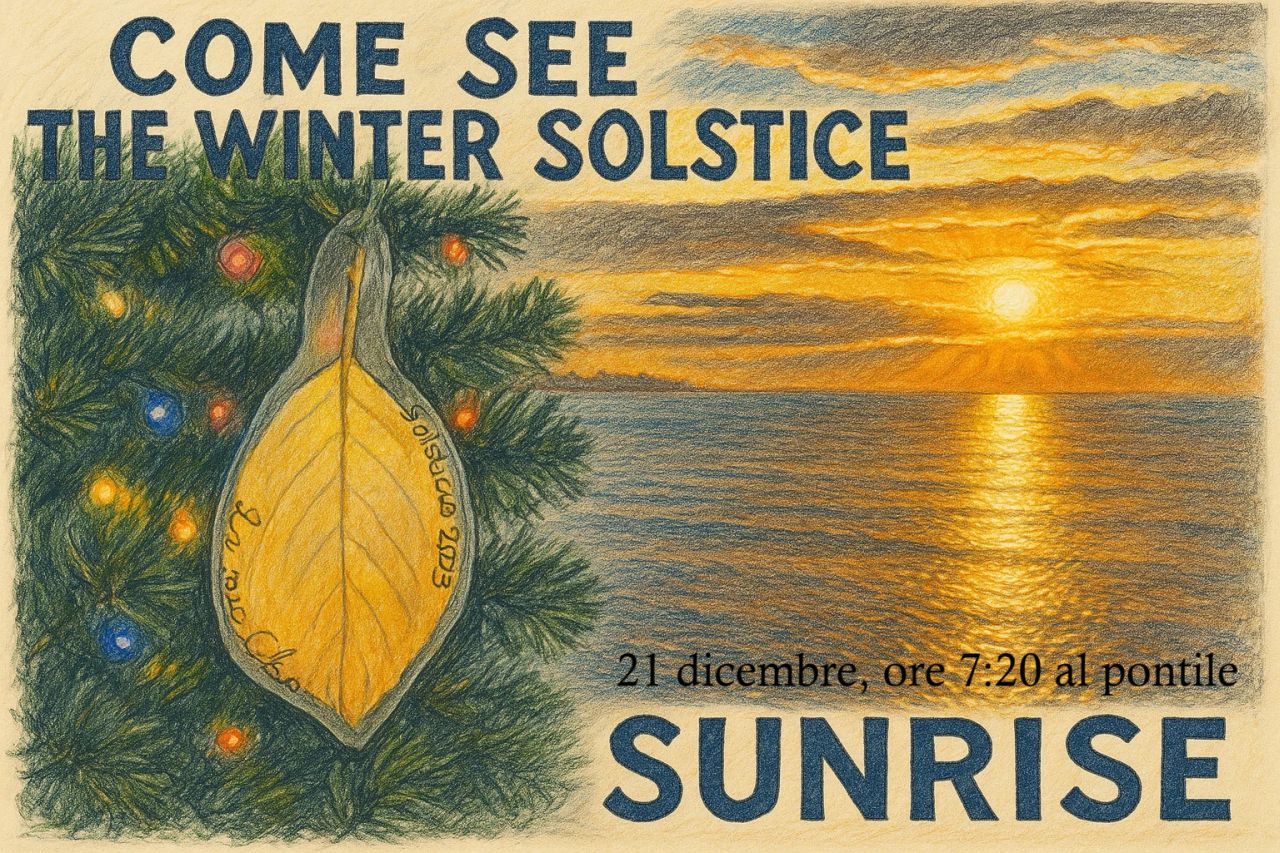 Al Pontile di Ostia, l�alba del solstizio d�inverno torna a unire la citt� e il mare